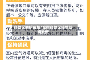各地区防护疫情/全国各地区疫情防疫政策