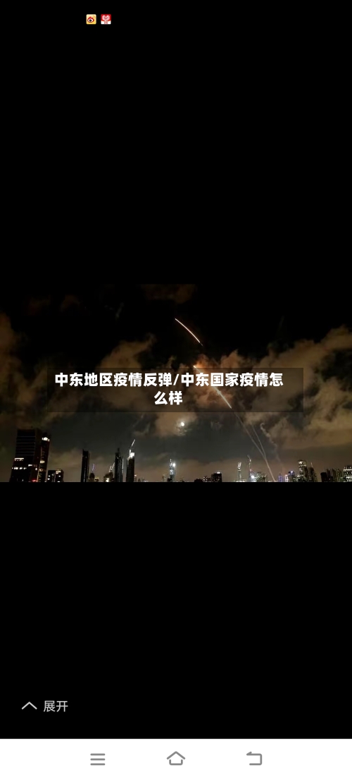 中东地区疫情反弹/中东国家疫情怎么样-第2张图片
