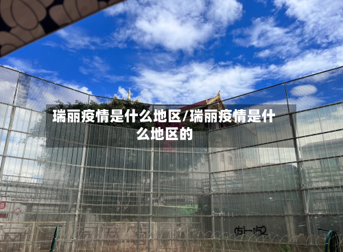 瑞丽疫情是什么地区/瑞丽疫情是什么地区的-第3张图片