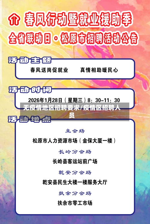 无疫情地区招聘要求/疫情区招聘人员-第2张图片